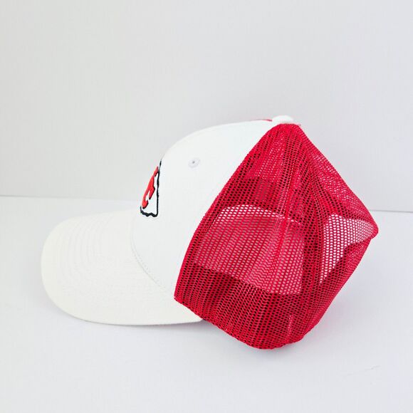 Kansas City Chiefs Snapback Hat NFL Team Apparel Like New No Tags Mesh Trucker - Picture 2 of 8